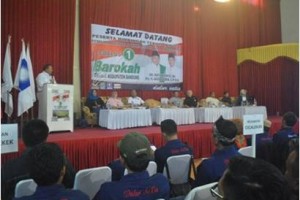 Ribuan calon saksi dari pasangan Barokah di Dapil 4 dan 6 Kabupaten Bandung mendapat Bimbingan teknis (Bimtek) dari Partai NasDem 